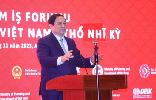 Thủ tướng Phạm Minh Chính dự Diễn đàn doanh nghiệp Thổ Nhĩ Kỳ-Việt Nam -0