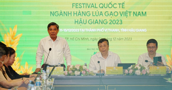 Lần đầu tổ chức Festival Quốc tế ngành hàng lúa gạo -0