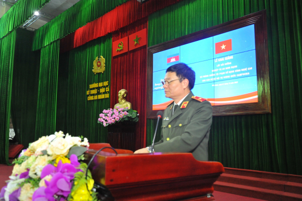 20 cán bộ Bộ Nội vụ Vương quốc Campuchia tham dự khoá học bồi dưỡng nghiệp vụ an ninh mạng  -0
