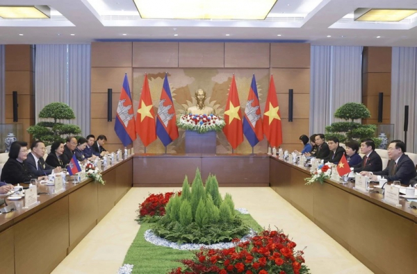 Chủ tịch Quốc hội: Việt Nam luôn là người bạn tốt, đáng tin cậy của Campuchia -0