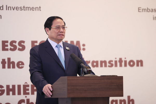 Thủ tướng: Việt Nam là địa điểm tin cậy để đầu tư, thúc đẩy chuyển đổi xanh -0