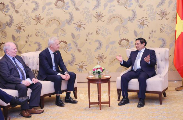 Thủ tướng Phạm Minh Chính tiếp lãnh đạo các tập đoàn năng lượng hàng đầu của Đan Mạch và Vương quốc Anh -0