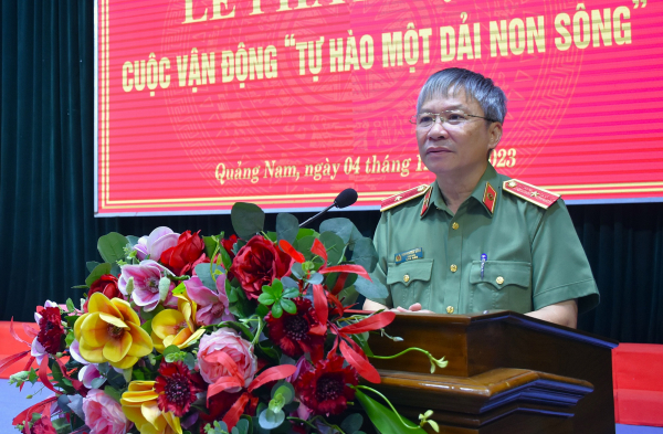 Công an Quảng Nam phát động cuộc vận động “Tự hào một dải non sông” -0