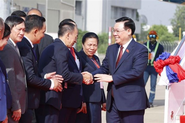 NA Chairman arrives in Vientiane, beginning working trip in Laos -0