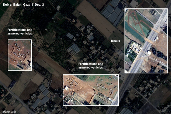 Xe tăng Israel tràn sang phía Nam Dải Gaza -0