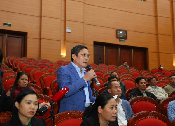 Thứ trưởng Trần Quốc Tỏ tiếp xúc cử tri huyện Yên Phong, Bắc Ninh -1