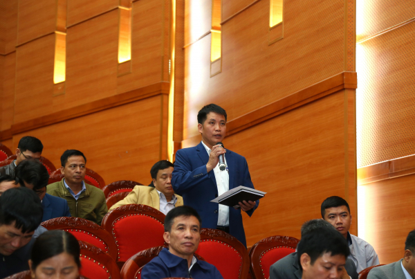 Thứ trưởng Trần Quốc Tỏ tiếp xúc cử tri huyện Yên Phong, Bắc Ninh -2