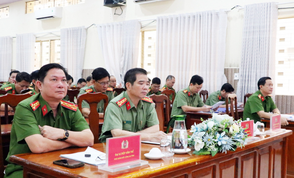 Công an tỉnh Kiên Giang quyết tâm thực hiện 3 mục tiêu trong 75 ngày cao điểm -0