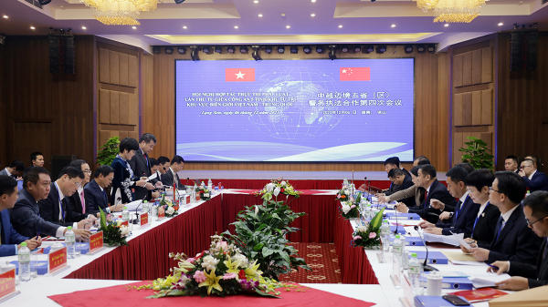 Công an Việt Nam - Trung Quốc hợp tác thực thi pháp luật khu vực biên giới -0