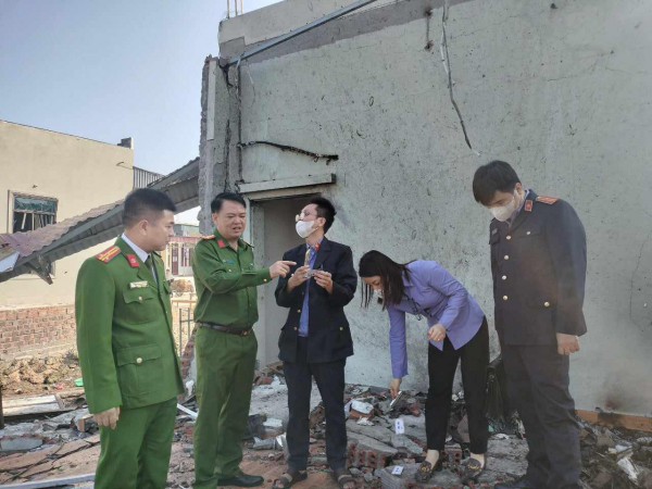 Xác định nguyên nhân vụ nổ làm 2 phụ nữ tử vong ở Ninh Bình -0