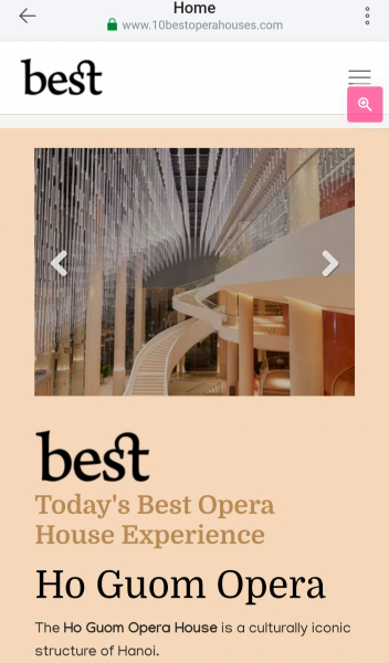 Nhà hát Hồ Gươm vào Top 10 nhà hát opera tuyệt vời nhất thế giới  -0