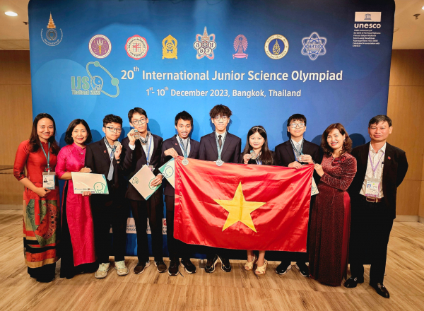 Việt Nam giành 6 Huy chương tại Olympic khoa học trẻ quốc tế năm 2023 -0