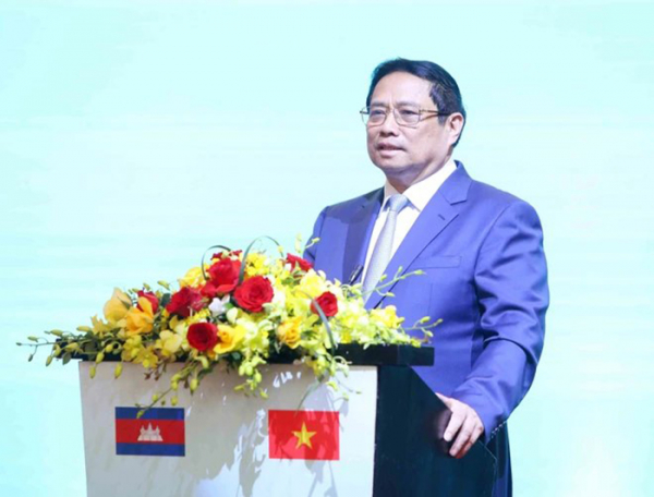 Thủ tướng Việt Nam và Campuchia dự Diễn đàn Đầu tư, Thương mại song phương -0