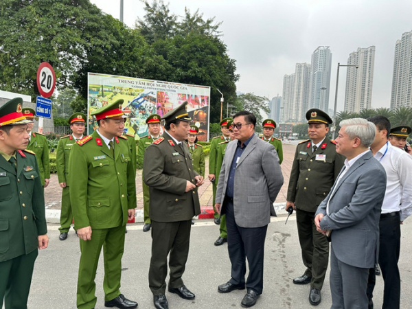 Công an TP Hà Nội đảm bảo an ninh, an toàn chuyến thăm của Tổng Bí thư, Chủ tịch nước Trung Quốc Tập Cận Bình -1