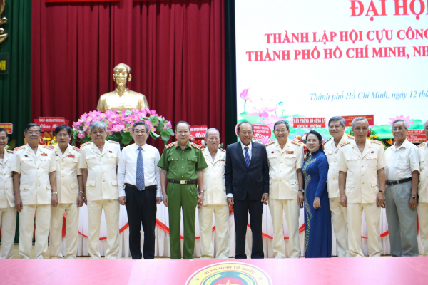 Công an TP Hồ Chí Minh thành lập Hội Cựu CAND TP Hồ Chí Minh -0