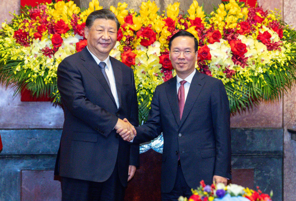 Chủ tịch nước hội đàm với Tổng Bí thư, Chủ tịch nước Trung Quốc -0