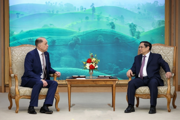 Thủ tướng Phạm Minh Chính tiếp Thư ký Nhà nước Hội đồng An ninh Cộng hòa Belarus -0