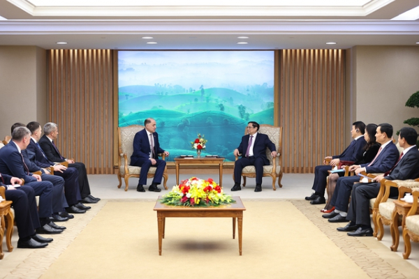 Thủ tướng Phạm Minh Chính tiếp Thư ký Nhà nước Hội đồng An ninh Cộng hòa Belarus -0