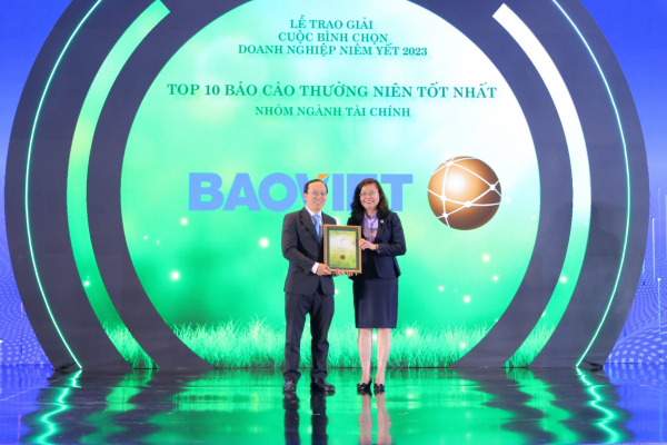 Bảo Việt (BVH): Dẫn đầu tại cuộc bình chọn Doanh nghiệp niêm yết 2023 -0