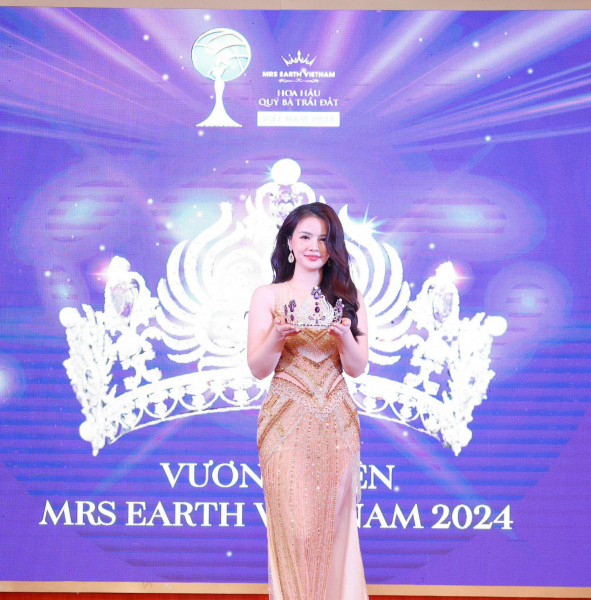Hoa hậu quý bà trái đất Việt Nam: Khuyến khích người đẹp lan tỏa thông điệp bảo vệ môi trường -0