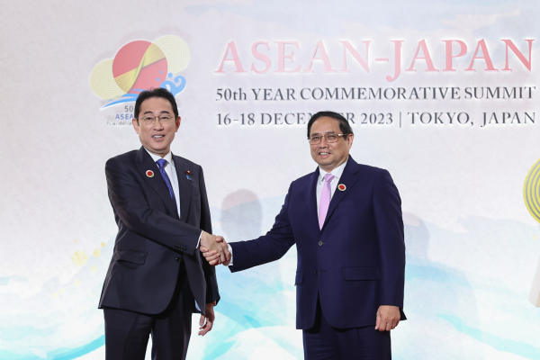Thủ tướng Phạm Minh Chính dự Hội nghị cấp cao kỷ niệm 50 năm quan hệ ASEAN-Nhật Bản -0