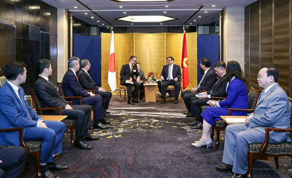 Thủ tướng chủ trì buổi Toạ đàm do VietinBank phối hợp tổ chức với các tập đoàn kinh tế Nhật Bản -0
