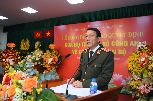 Điều động Thiếu tướng Phạm Thế Tùng giữ chức vụ Cục trưởng Cục An ninh chính trị nội bộ -0