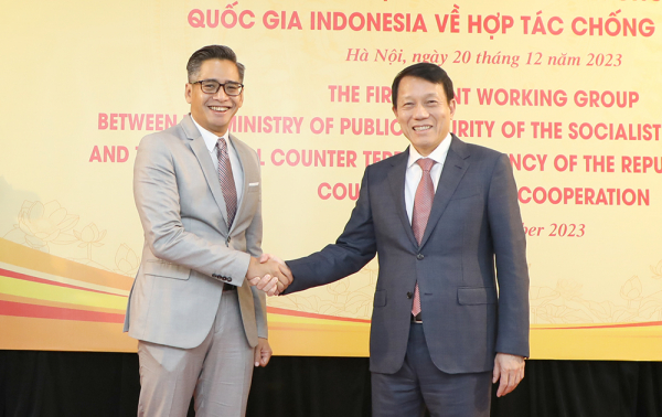 Việt Nam - Indonesia thắt chặt hợp tác phòng, chống khủng bố -0