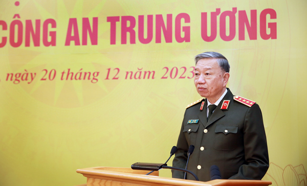 Tổng Bí thư Nguyễn Phú Trọng dự, chỉ đạo Hội nghị Đảng uỷ Công an Trung ương -0