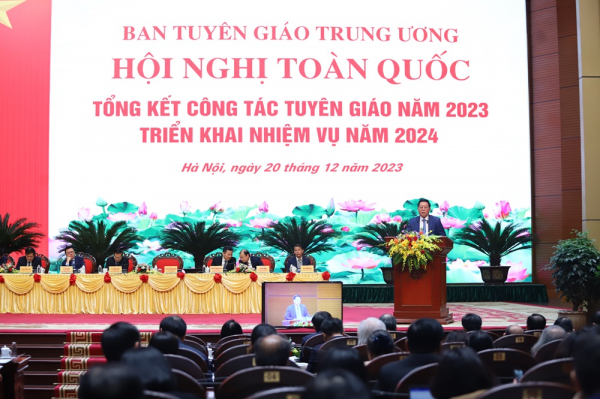 Ngành Tuyên giáo phải tăng cường tham mưu cấp ủy nâng cao chất lượng, hiệu quả công tác xây dựng Đảng -0
