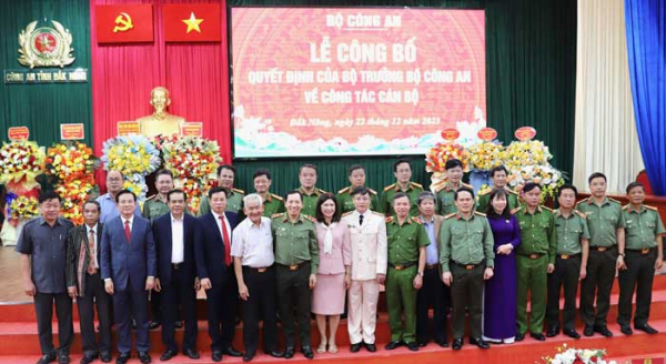 Điều động và bổ nhiệm phó Giám đốc Công an tỉnh Hà Tĩnh làm Giám đốc Công an tỉnh Đắk Nông -1