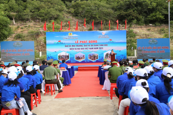 Bộ Công an phát động bảo vệ môi trường, đa dạng sinh học biển và hải đảo Việt Nam -0