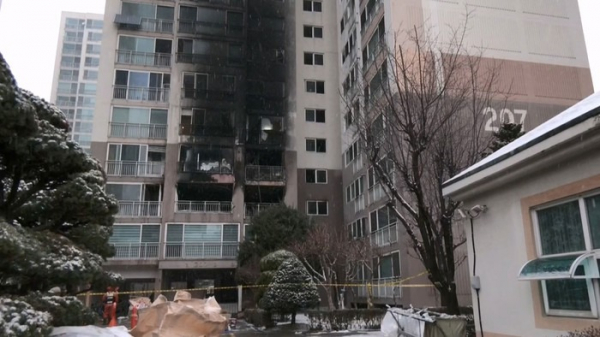 Cháy chung cư tại thủ đô Hàn Quốc khiến hàng chục người thương vong -0