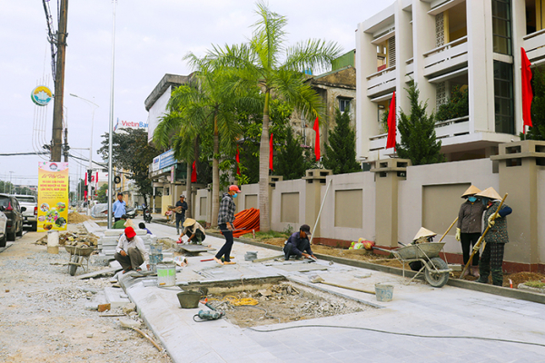 Thành phố Hà Tĩnh gấp rút hoàn thành hạ tầng đô thị -1
