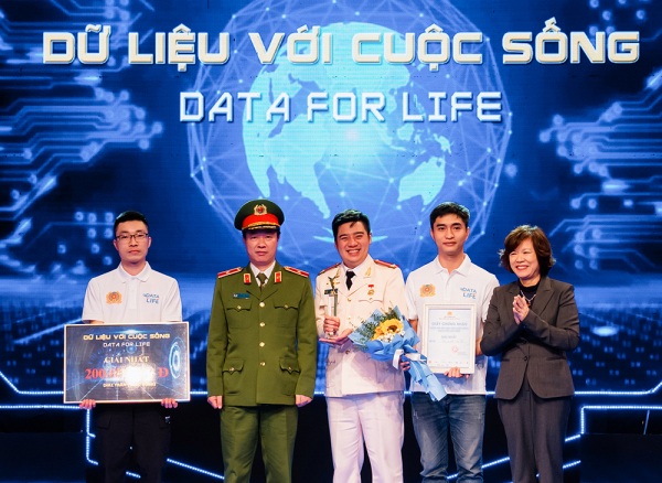 Công an Sơn La giành giải Nhất cuộc thi Dữ liệu với cuộc sống - Data4life -0