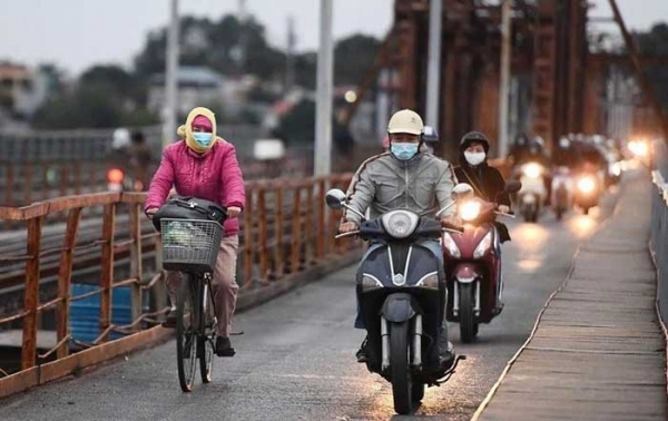 Không khí lạnh tăng cường, Bắc Bộ, Thanh Hóa và Nghệ An chuyển rét -0