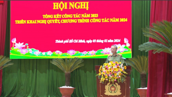 Ho Chi Minh City police successfully prevent major security issues from afar: Minister To Lam -0