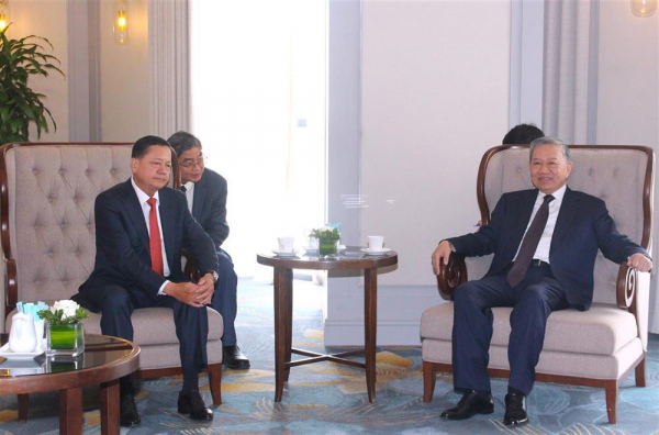 Minister To Lam hosts First Deputy Prime Minister of the Kingdom of Cambodia -0
