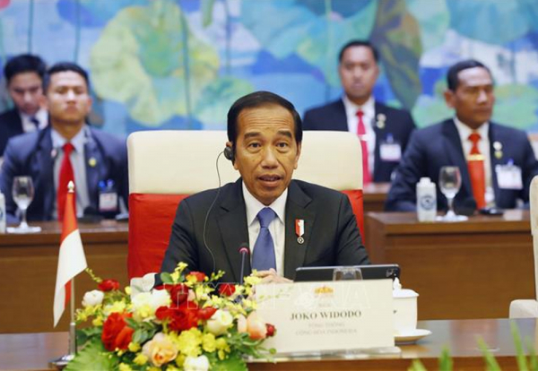 Chủ tịch Quốc hội Vương Đình Huệ hội kiến Tổng thống Indonesia Joko Widodo -0