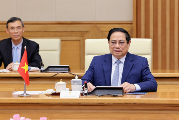 Thủ tướng Phạm Minh Chính hội kiến với Tổng thống Indonesia Joko Widodo -0