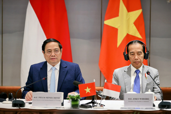 Thủ tướng Phạm Minh Chính và Tổng thống Indonesia kêu gọi doanh nghiệp 2 nước tăng cường hợp tác, đầu tư -0