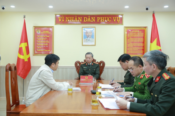 Bộ trưởng Tô Lâm tiếp công dân định kỳ tháng 1/2024 -0
