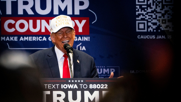 Ông Trump chiến thắng cuộc bầu cử Đảng Cộng hòa ở Iowa -0