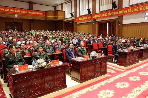 Deputy Minister Tran Quoc To attends year-end conference of Ninh Binh provincial police -0