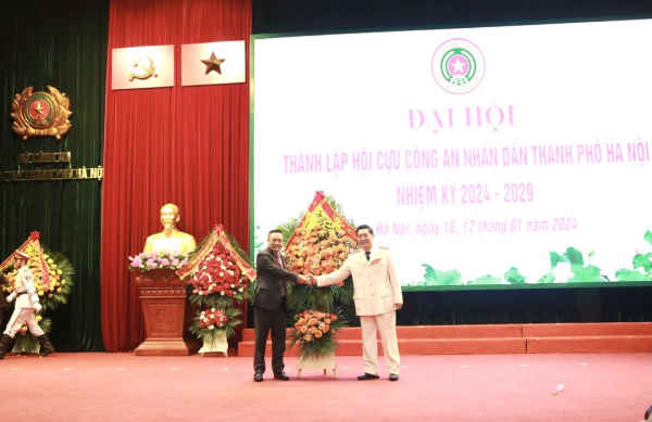Đại hội thành lập Hội Cựu Công an nhân dân thành phố Hà Nội -0