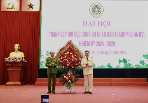 Đại hội thành lập Hội Cựu Công an nhân dân thành phố Hà Nội -0