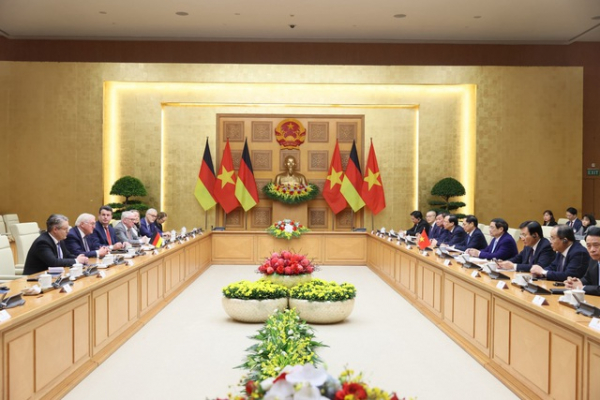 Thủ tướng đề nghị Đức sớm phê chuẩn Hiệp định EVIPA và triển khai hiệu quả JETP với Việt Nam -0