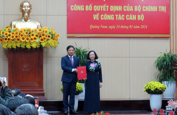 Quảng Nam có tân Bí thư Tỉnh ủy -0
