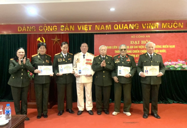 Đại hội Ban liên lạc Công an chi viện chiến trường miền Nam nhiệm kỳ 2024-2026. -0