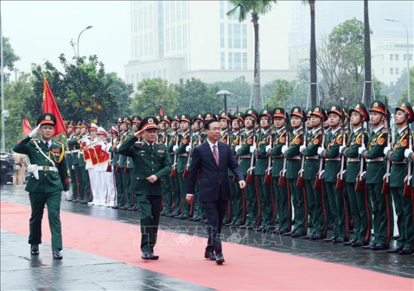 Chủ tịch nước Võ Văn Thưởng thăm, làm việc tại Tập đoàn Viettel -0